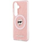 Karl Lagerfeld IML Repeated Choupette MagSafe Plus Pink Kryt Samsung Galaxy S26