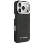 Karl Lagerfeld K Head Point Logo MagSafe Black Kryt iPhone 17 Pro
