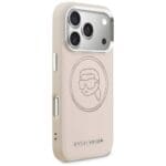 Karl Lagerfeld K Head Point Logo MagSafe Pink Kryt iPhone 17 Pro