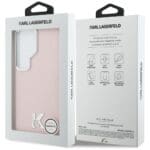 Karl Lagerfeld K Metal Logo MagSafe Pink Kryt Samsung Galaxy S26 Ultra