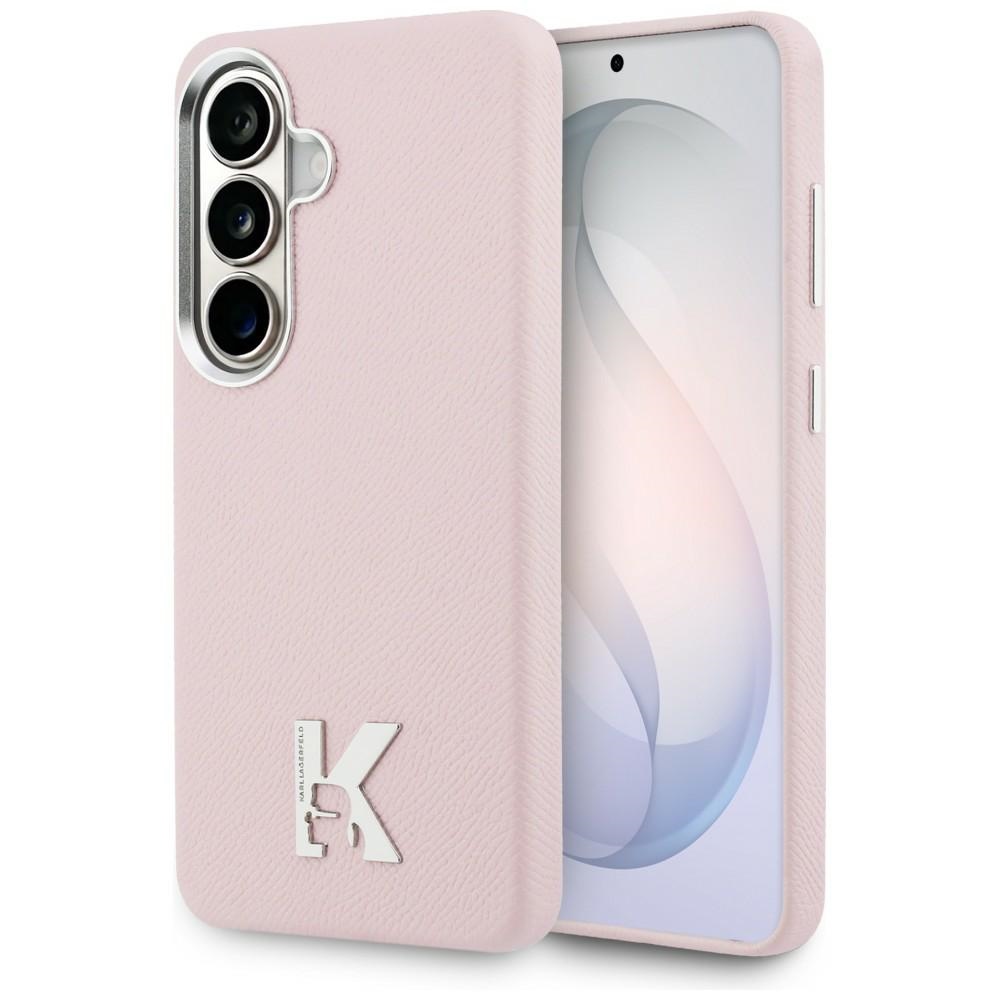 Karl Lagerfeld K Metal Logo MagSafe Pink Kryt Samsung Galaxy S26