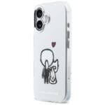 Karl Lagerfeld Karl & Choupette Back MagSafe Transparent Kryt iPhone 17