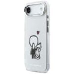 Karl Lagerfeld Karl & Choupette Back MagSafe Transparent Kryt iPhone 17 Air