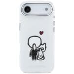 Karl Lagerfeld Karl & Choupette Back MagSafe Transparent Kryt iPhone 17 Air