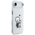Karl Lagerfeld Karl & Choupette Back MagSafe Transparent Kryt iPhone 17 Air