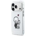Karl Lagerfeld Karl & Choupette Back MagSafe Transparent Kryt iPhone 17 Pro Max