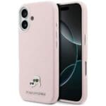Karl Lagerfeld Karl & Choupette Head Pins Saffiano MagSafe Pink Kryt iPhone 17