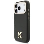 Karl Lagerfeld Karl Head Logo MagSafe Black Kryt iPhone 17 Pro