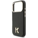 Karl Lagerfeld Karl Head Logo MagSafe Black Kryt iPhone 17 Pro