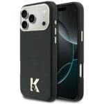 Karl Lagerfeld Karl Head Logo MagSafe Black Kryt iPhone 17 Pro Max