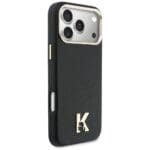 Karl Lagerfeld Karl Head Logo MagSafe Black Kryt iPhone 17 Pro Max