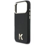 Karl Lagerfeld Karl Head Logo MagSafe Black Kryt iPhone 17 Pro Max