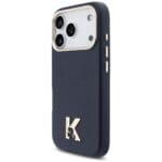 Karl Lagerfeld Karl Head Logo MagSafe Blue Kryt iPhone 17 Pro