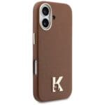 Karl Lagerfeld Karl Head Logo MagSafe Brown Kryt iPhone 17