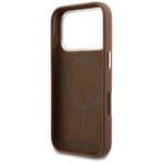 Karl Lagerfeld Karl Head Logo MagSafe Brown Kryt iPhone 17 Pro