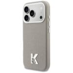 Karl Lagerfeld Karl Head Logo MagSafe Grey Kryt iPhone 17 Pro