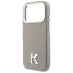 Karl Lagerfeld Karl Head Logo MagSafe Grey Kryt iPhone 17 Pro