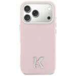 Karl Lagerfeld Karl Head Logo MagSafe Pink Kryt iPhone 17
