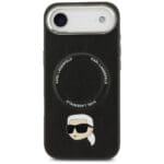 Karl Lagerfeld Karl Pin MagSafe Black Kryt iPhone 17 Air