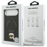Karl Lagerfeld Karl Pin MagSafe Black Kryt iPhone 17 Air