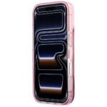 Karl Lagerfeld Liquid Glitter Karl Script Logo MagSafe Pink Kryt iPhone 17 Pro Max