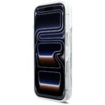 Karl Lagerfeld Liquid Glitter Karl Script Logo MagSafe Transparent Kryt iPhone 17 Pro