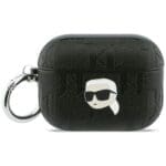 Karl Lagerfeld Monogram Karl Head Black Kryt AirPods Pro