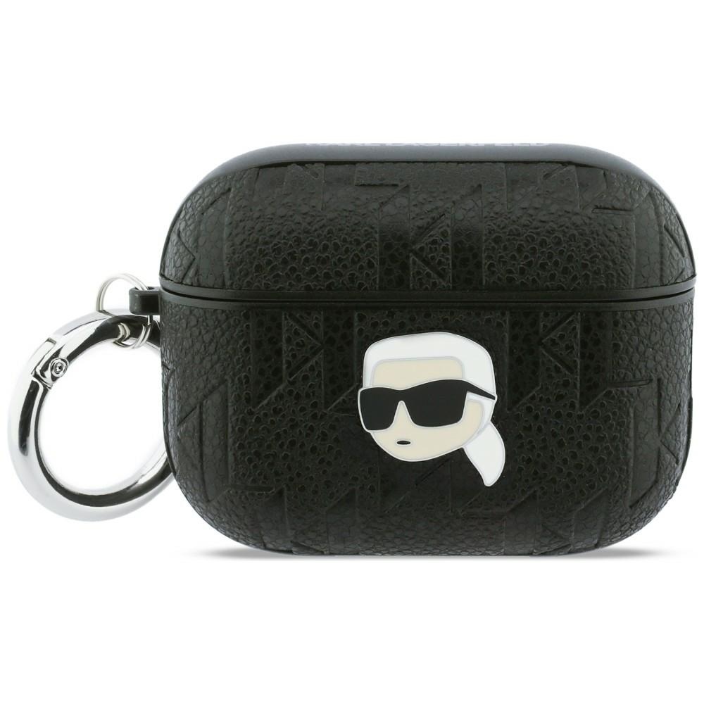 Karl Lagerfeld Monogram Karl Head Black Kryt AirPods Pro