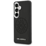 Karl Lagerfeld Perforated KL MagSafe Black Kryt Samsung Galaxy S26