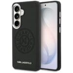Karl Lagerfeld Perforated KL MagSafe Black Kryt Samsung Galaxy S26