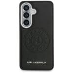 Karl Lagerfeld Perforated KL MagSafe Plus Black Kryt Samsung Galaxy S26