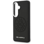 Karl Lagerfeld Perforated KL MagSafe Plus Black Kryt Samsung Galaxy S26