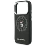 Karl Lagerfeld Point & Choupette Sketch MagSafe Black Kryt iPhone 17 Pro