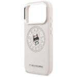 Karl Lagerfeld Point & Choupette Sketch MagSafe Pink Kryt iPhone 17 Pro Max