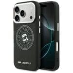 Karl Lagerfeld Point & Karl Sketch MagSafe Black Kryt iPhone 17 Pro