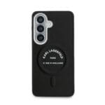 Karl Lagerfeld PU RSG Logo Magnetic Black Kryt Samsung Galaxy S26
