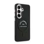 Karl Lagerfeld PU RSG Logo Magnetic Black Kryt Samsung Galaxy S26