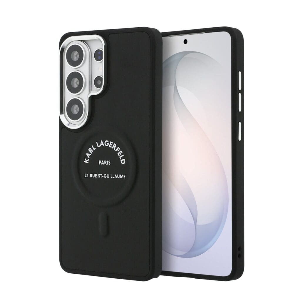 Karl Lagerfeld PU RSG Logo Magnetic Black Kryt Samsung Galaxy S26 Ultra