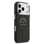 Karl Lagerfeld PU RSG Logo MagSafe Black Kryt iPhone 17 Pro