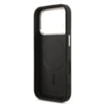 Karl Lagerfeld PU RSG Logo MagSafe Black Kryt iPhone 17 Pro