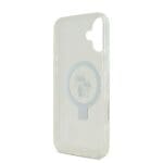 Karl Lagerfeld Ringstand Karl and Choupette MagSafe White Kryt iPhone 16 Plus