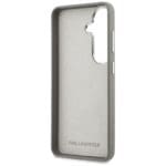 Karl Lagerfeld Saffiano Double Heads Metal Silver Kryt Samsung Galaxy S26