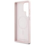 Karl Lagerfeld Silicone Graffiti Ikonik Printed Logo MagSafe Pink Kryt Samsung Galaxy S25 Ultra
