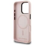 Karl Lagerfeld Silicone Karl Sketch MagSafe Pink Kryt iPhone 16 Pro