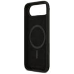 Karl Lagerfeld Silicone Karl&Choupette Ring MagSafe Black Kryt iPhone 17 Air