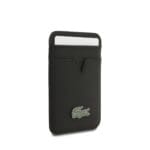 Lacoste Iconic Petit Pique MagSafe Wallet pro Black Kryt iPhone 17 Pro Max