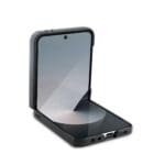 Lacoste Iconic Petit Pique Woven Logo MagSafe Samsung Black Kryt Samsung Galaxy Z Flip 6/7 Fe