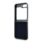 Lacoste Iconic Petit Pique Woven Logo MagSafe Samsung Black Kryt Samsung Galaxy Z Flip 6/7 Fe