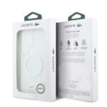 Lacoste PC/TPU Frosted Finish Gold Logo Magnetic White Kryt Samsung Galaxy S26 Ultra