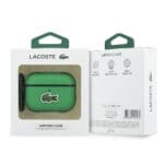 Lacoste Petit Pique Croc Logo Patch Green Kryt AirPods Pro